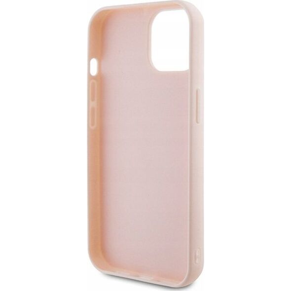 Karl Lagerfeld Oryginalne Etui KARL LAGERFELD Hardcase KLHCP15S3DMBKCP do iPhone 15 (3D Logo Glitter / różowy) 13318923 3666339166472
