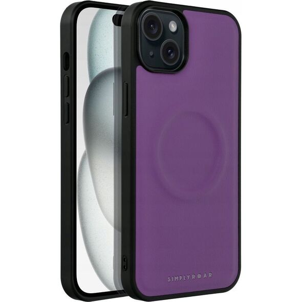 ROAR Futerał Roar Mag Morning Case - do iPhone 15 Plus Fioletowy 13319177 5903396244322