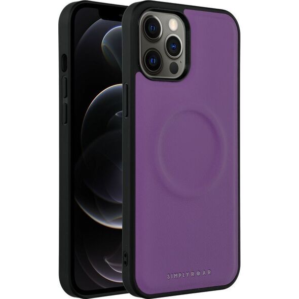 ROAR Futerał Roar Mag Morning Case - do iPhone 12 Pro Max Fioletowy 13319197 5903396244735
