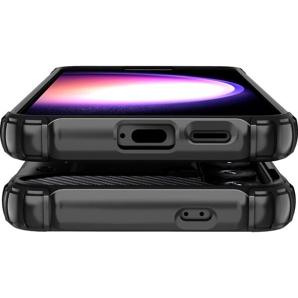 Hurtel Etui pancerne wzmacniane do Samsung Galaxy S24+ Hybrid Armor czarne Etui pancerne wzmacniane do Samsung Galaxy S24+ Hybrid Armor czarne 13319814 9145576284964