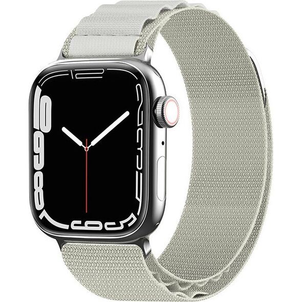 Hurtel Pasek ze stalową sprzączką Alpine do Apple Watch 42/44/45/49 mm - srebrny 13320918 9145576283219