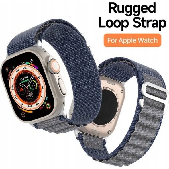 Dux Ducis DUX DUCIS pasek GS nylonowy do Apple Watch 42 / 44 / 45 / 49 mm niebieski 13321076 6934913023747