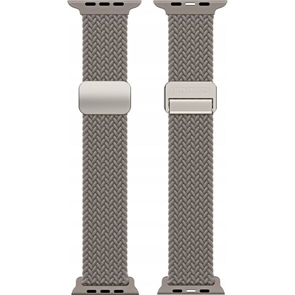 Dux Ducis DUX DUCIS pasek MIXTURE PRO pleciony do Apple Watch 38 / 40 / 41 mm jasno beżowy 13321078 6934913023976