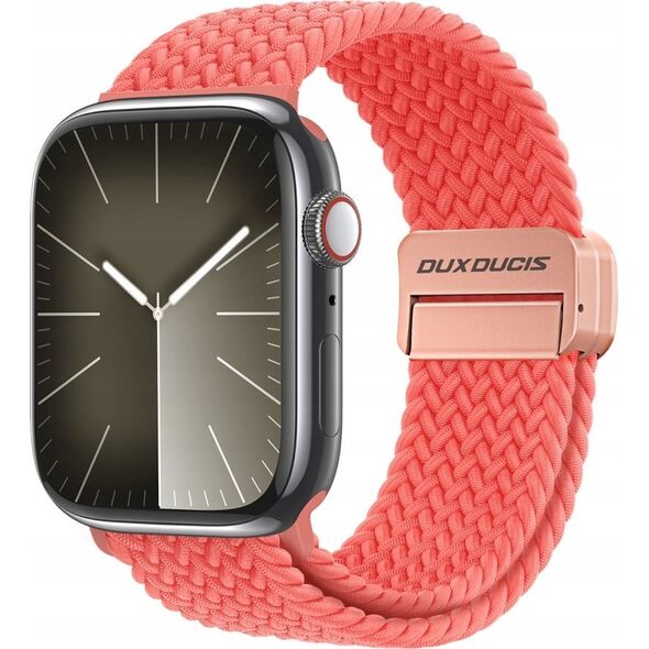Dux Ducis DUX DUCIS pasek MIXTURE PRO pleciony do Apple Watch 38 / 40 / 41 mm guava 13321080 6934913023952