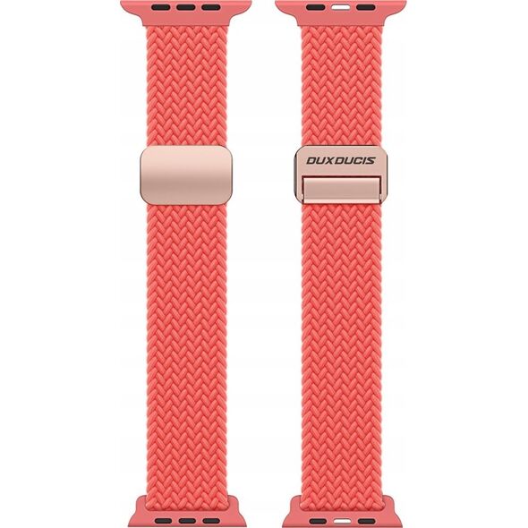 Dux Ducis DUX DUCIS pasek MIXTURE PRO pleciony do Apple Watch 38 / 40 / 41 mm guava 13321080 6934913023952