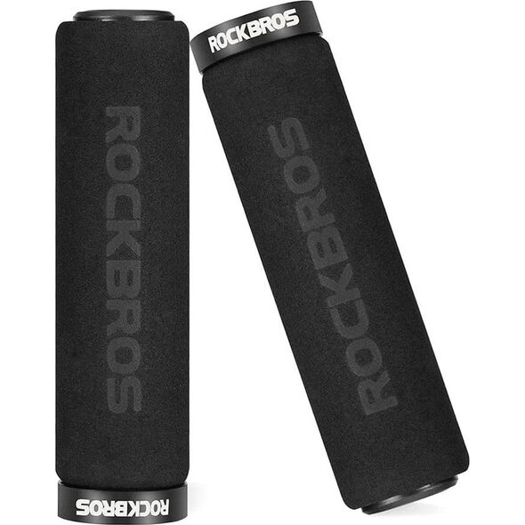 RockBros Uchwyty rowerowe Rockbros BT1001BKBK z gąbki na kierownicę - czarne 13326752 5907769314070