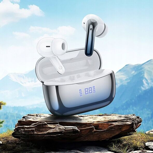 Słuchawki Hoco HOCO słuchawki bezprzewodowe bluetooth TWS ANC+ENC EQ16 niebieskie 13331789 6942007619127