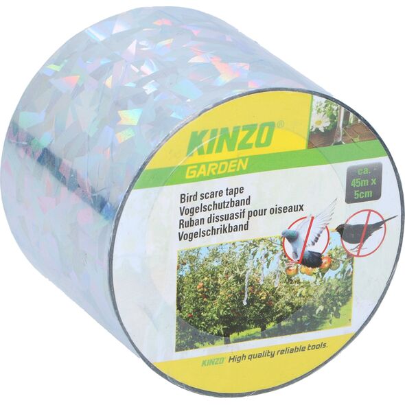 Kinzo Kinzo - Taśma do ogrodu drzew odstraszająca ptaki dł. 45 m 13332471 8711252122595