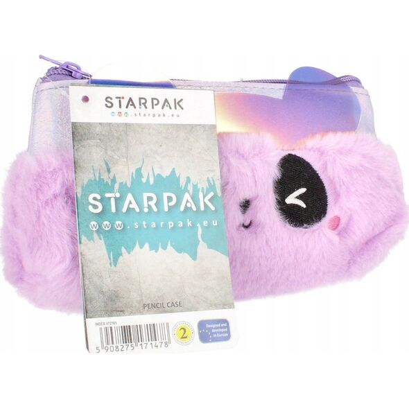 Piórnik Starpak PIORNIK SASZ PLUSZ 1ZAM VIO BEAR STK PB 24/48W 13332611 5908275171478