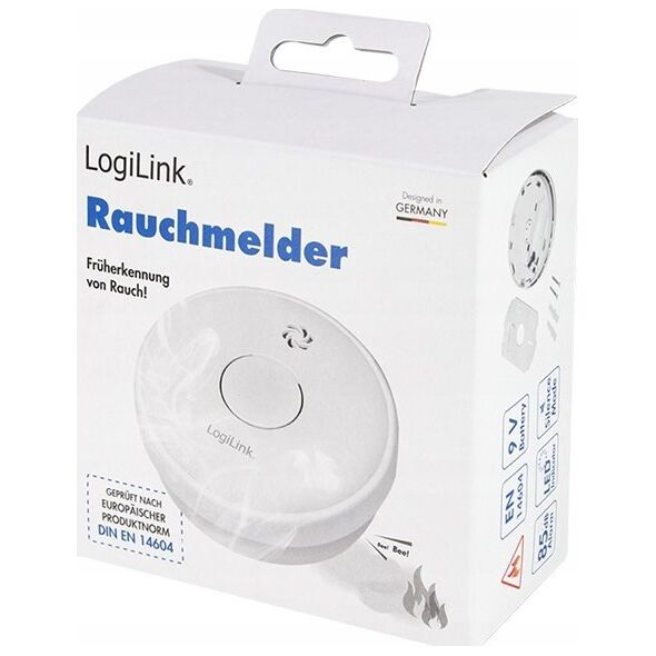 LogiLink LogiLink Rauchmelder austauschbare 9V Batterie    weiß 13332945 4052792065435