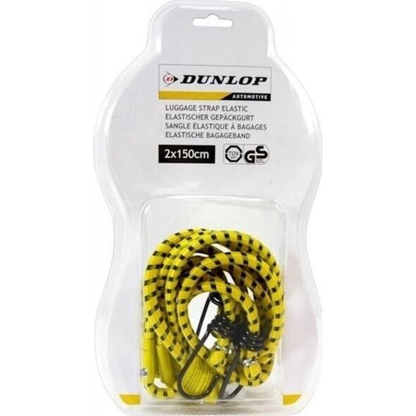 Dunlop Dunlop - Gumy do mocowania bagażu 2x150cm (Żołty) 13333386 5907731989015