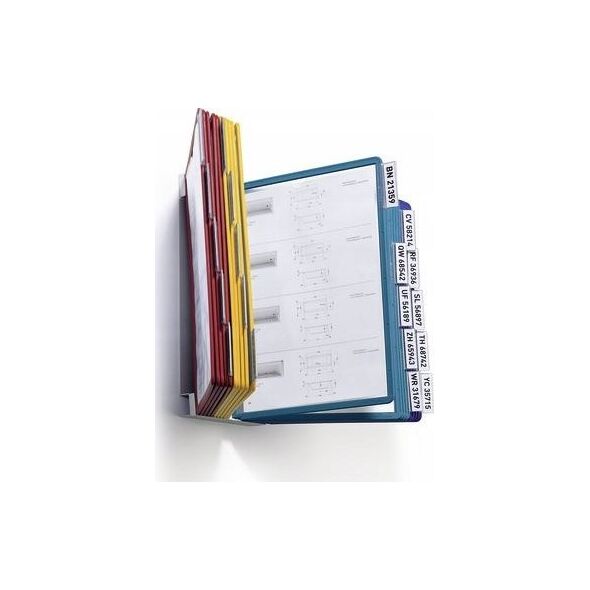 Durable DURABLE Sichttafelsystem Vario Wall 20 für A4 mehrfarbig 13333565 4005546504919