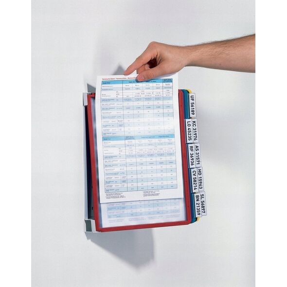 Durable DURABLE Sichttafelsystem Vario Wall 20 für A4 mehrfarbig 13333565 4005546504919