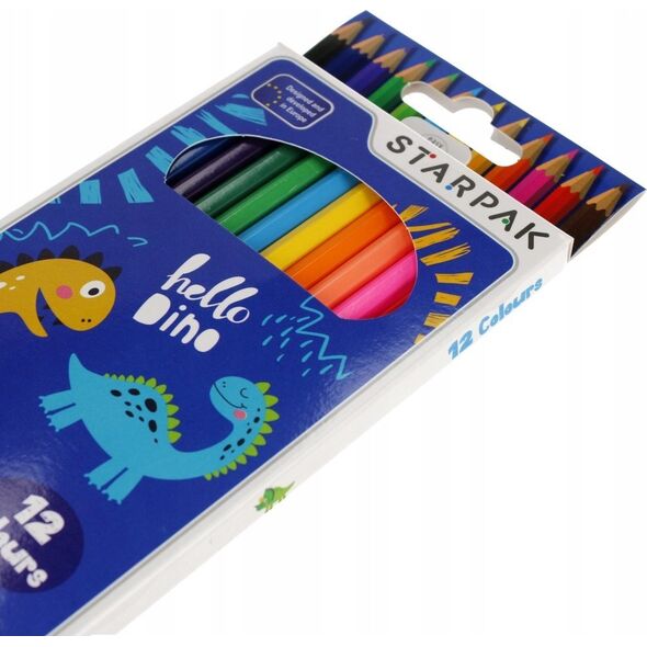 Starpak KREDKI OLO 12KOL DINO STK PUD 12/144 13335003 5904335877670