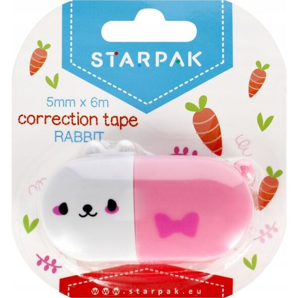 Starpak KOREKTOR W TASMIE 5MMX6MB KROLIK STK B/C 12/432 13335017 5904335873801