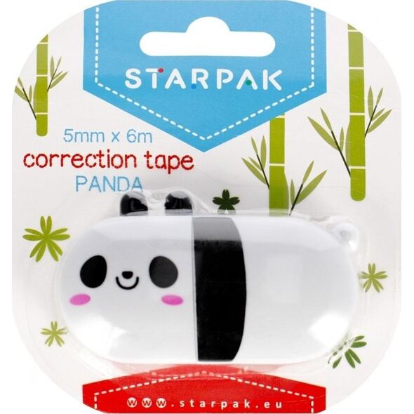 Starpak KOREKTOR W TASMIE 5MMX6MB PANDA STK B/C 12/432 13335023 5904335873795