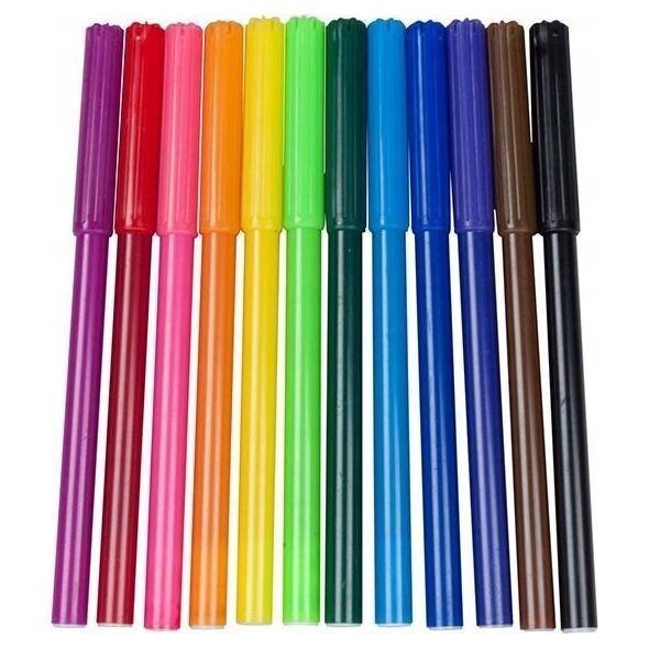 Topwrite Topwrite - Zestaw mazaków / pisaków / flamastrów 12 szt. 13335062 8711252521022