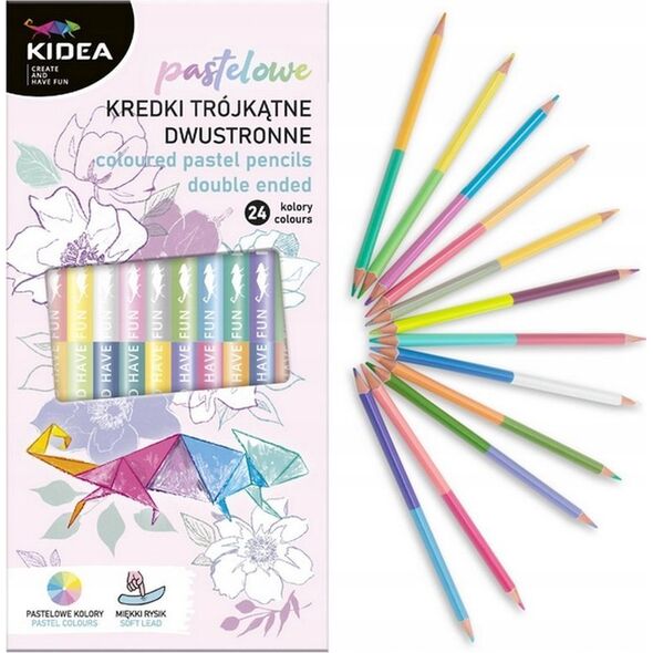 Derform KREDKI OLO 2STR 24KOL TROJ PASTEL DERF KIDEA 13335169 5901130097258