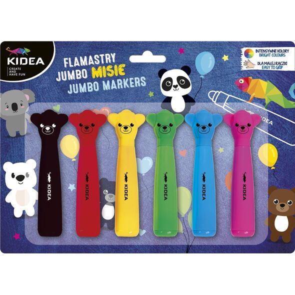 Derform PISAKI 6KOL JUMBO Z FIGUR MISIE KIDEA B/C 13335509 5901130098118