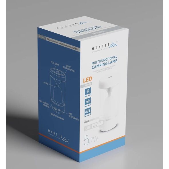 Montis Lampka wielofunkcyjna kempingowa LED MT101 Montis 13336055 5901811405662