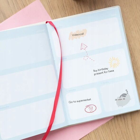 Pusheen Pusheen - Kalendarz / Planner tygodniowy 2023/2024 (11.3 x 16.2 cm) 13336561 8435497290962