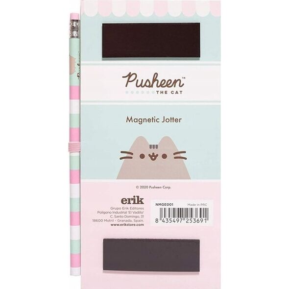 Pusheen Pusheen - Lista zakupów magnetyczna na lodówkę z kolekcji Foodie (10 x 21 cm) 13336563 8435497291181