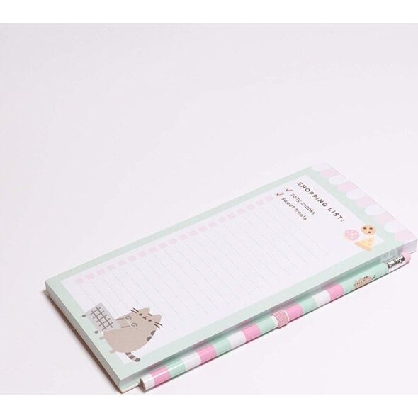 Pusheen Pusheen - Lista zakupów magnetyczna na lodówkę z kolekcji Foodie (10 x 21 cm) 13336563 8435497291181
