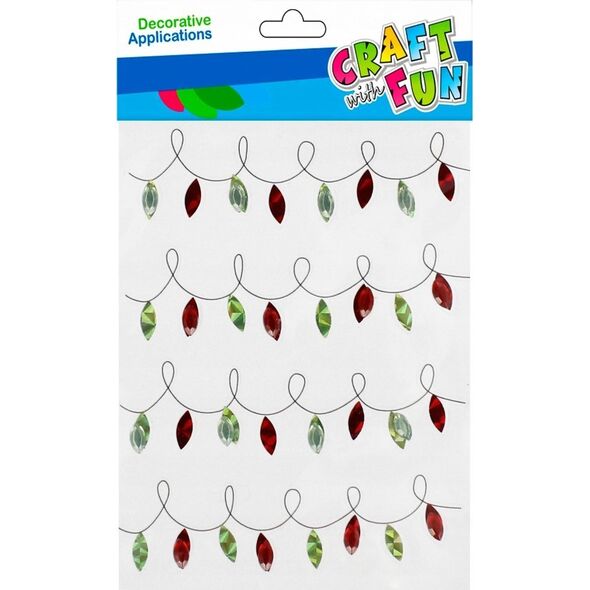 Craft with Fun OZDOBA BN ORNAMENT SPRZYL LAMPIONY 4SZT CF12/288 13337020 5904335883855