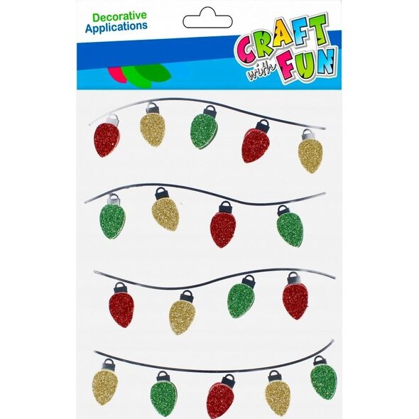 Craft with Fun OZDOBA BN NAKLEJKI 3D LAMPIONY 4SZT CF PBH12/288 13337021 5904335883800