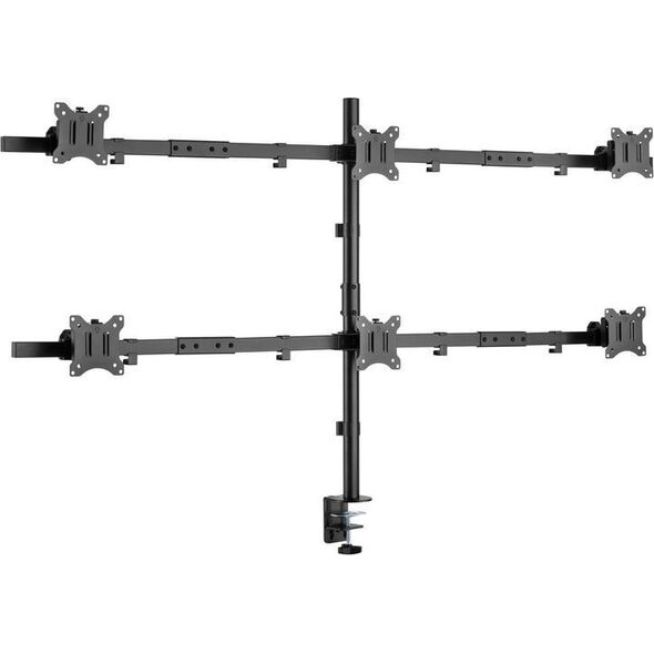 Equip Uchwyt biurkowy na 6 monitorów 17" - 32" (650160) 13337668 4015867236024
