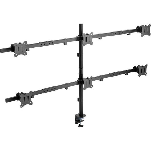 Equip Uchwyt biurkowy na 6 monitorów 17" - 32" (650160) 13337668 4015867236024