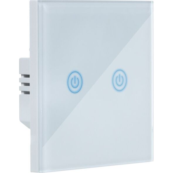 Art SMART WYŁĄCZNIK ŚWIATŁA ZIGBEE 3.0 podwójny biały ART oem 13338523 5906721172291