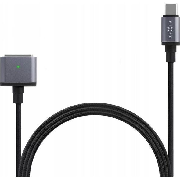Kabel USB Fixed Kabel do ładowania w oplocie FIXED USB-C/MagSafe 3, 2m, 140W szary - Gwarancja bezpieczeństwa. Proste raty. Bezpłatna wysyłka od 170 zł. 13338741 8591680161041