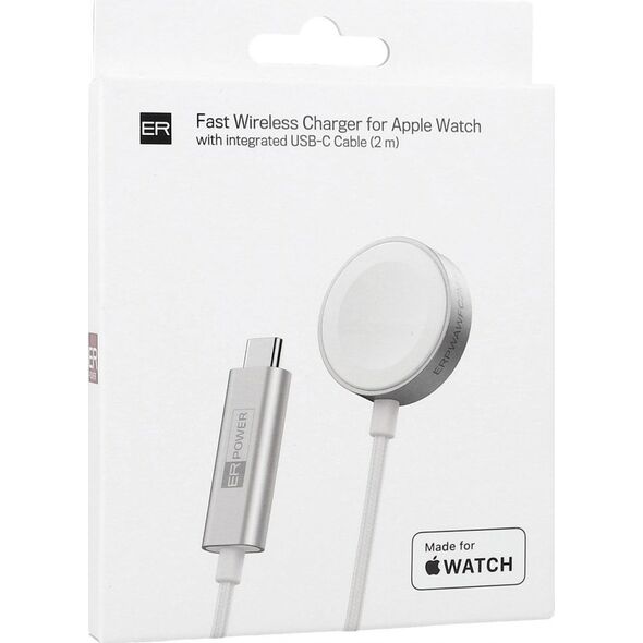 Ładowarka ER Ładowarka MFW ER POWER do Apple Watch 2m biała - Gwarancja bezpieczeństwa. Proste raty. Bezpłatna wysyłka od 170 zł. 13338837 8594205631814