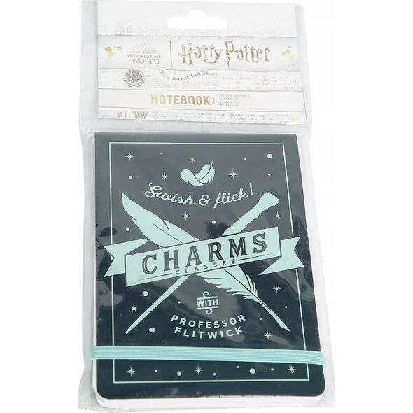 Harry Potter Harry Potter - Notatnik kieszonkowy z gumką 13,5x9,5 cm 13339729 5055453495779