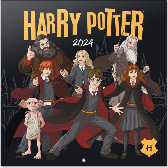 Harry Potter Harry Potter - Kalendarz ścienny 2024 rok (30 x 30 cm) 13339736 8435497286705