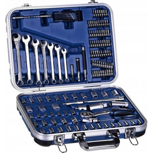 Zestaw narzędzi Scheppach Zestaw kluczy Scheppach TB170 w walizce - 135 elementów 13339753 4046664213697