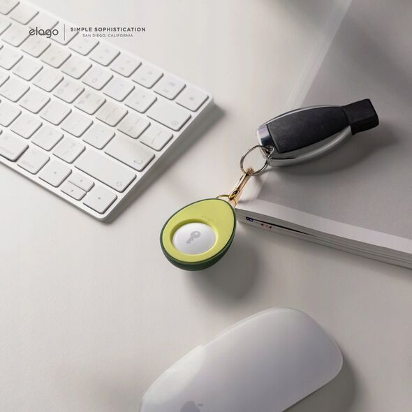 Elago Elago AirTag Avocado Case - etui do AirTag - Gwarancja bezpieczeństwa. Proste raty. Bezpłatna wysyłka od 170 zł. 13340536 8809788482556