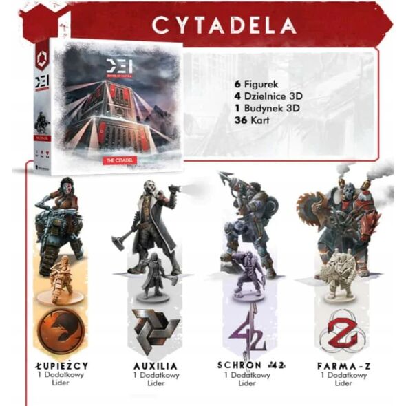 Czacha Games GRA DIVIDE ET IMPERA: CYTADELA  dodatek - CZACHA GAMES 13340662 8052282850912