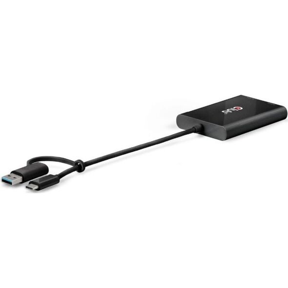 Club 3D Club3D Adapter USB-C (USB A Adapter) > 2x DP   4K@60Hz St/Bu retail 13341186 8719214472993