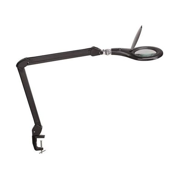 Lampka biurkowa Maul MAUL LED Lupenleuchte Makro mit Klemmfuß schwarz 13341345 4002390075541