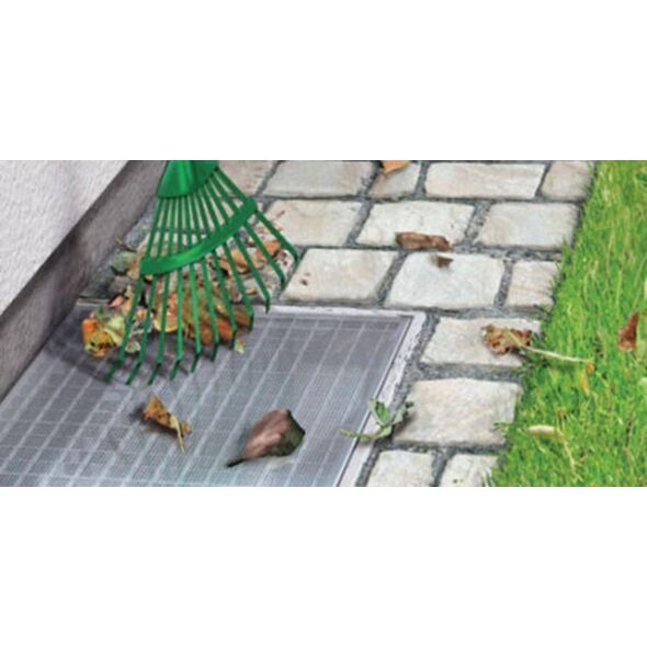 Tesa tesa Fliegengitter Insect Stop Lichtschacht-Abdeckung alumin 13341462 4042448141972