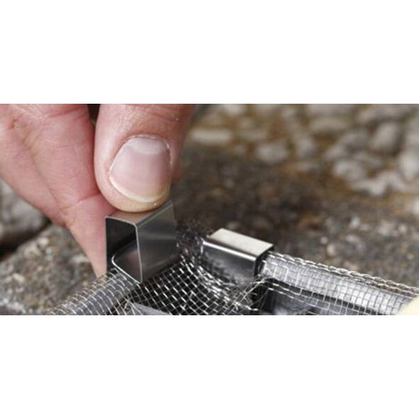 Tesa tesa Fliegengitter Insect Stop Lichtschacht-Abdeckung alumin 13341462 4042448141972