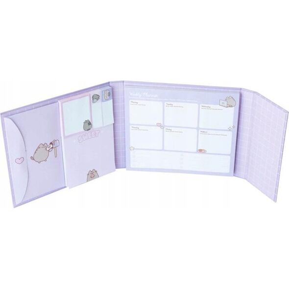 Pusheen Pusheen - Planner tygodniowy z karteczkami samoprzylepnymi z kolekcji Moments (19,3 x 16,5 cm) 13341515 8435497298814