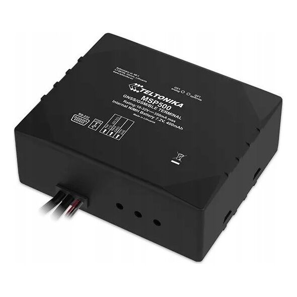 Moduł GPS Teltonika Teltonika MSP500 urządzenie GPS Samochód 0,128 GB Czarny 13341901 4779027312712