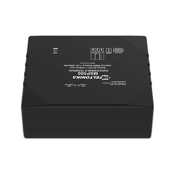 Moduł GPS Teltonika Teltonika MSP500 urządzenie GPS Samochód 0,128 GB Czarny 13341901 4779027312712