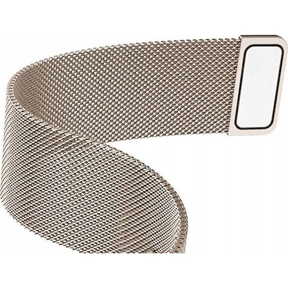 Crong Crong Milano Steel – Pasek ze stali nierdzewnej do Apple Watch 42/44/45/49 mm (szampański) 13342209 5904310704632