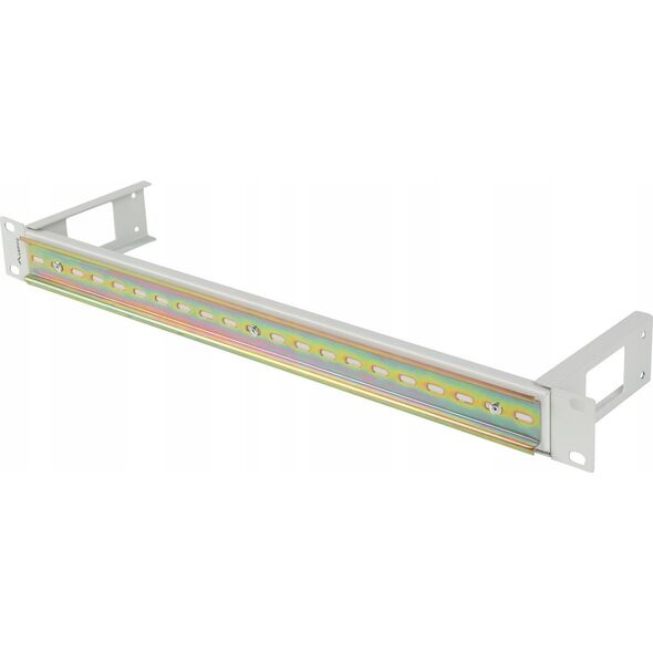 Lanberg SZYNA MONTAŻOWA DIN TS-35 1U 19" SZARY LANBERG 13342450 5901969439304