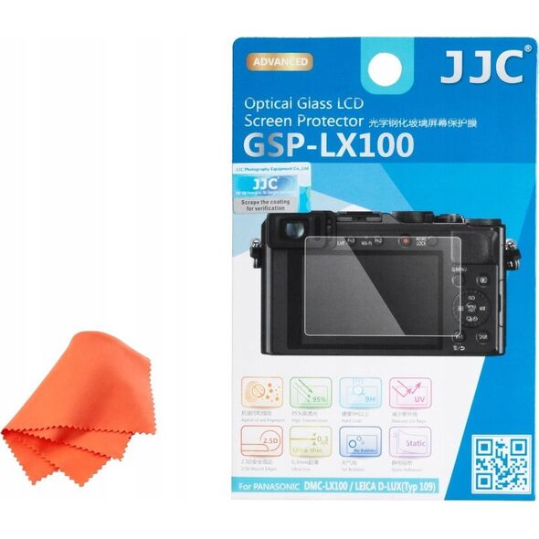 JJC Osłona LCD JJC Panasonic DMC-LX100 szkło 13355869 6950291559258