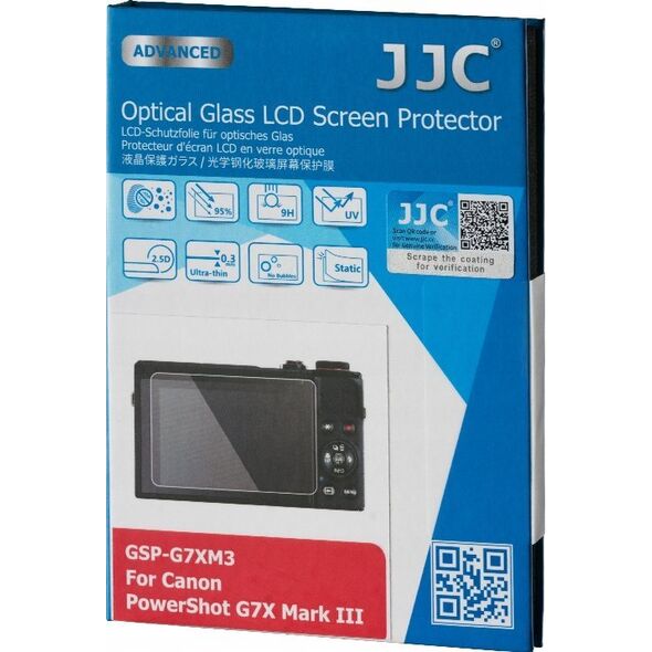 JJC Osłona LCD JJC GSP-G7XM3 szkło 13355900 6950291563590